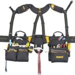 DEWALT DG5617 20-Pocket Apron Career Tool Belt for auto mechanics, showcasing multiple pockets for tool organization.